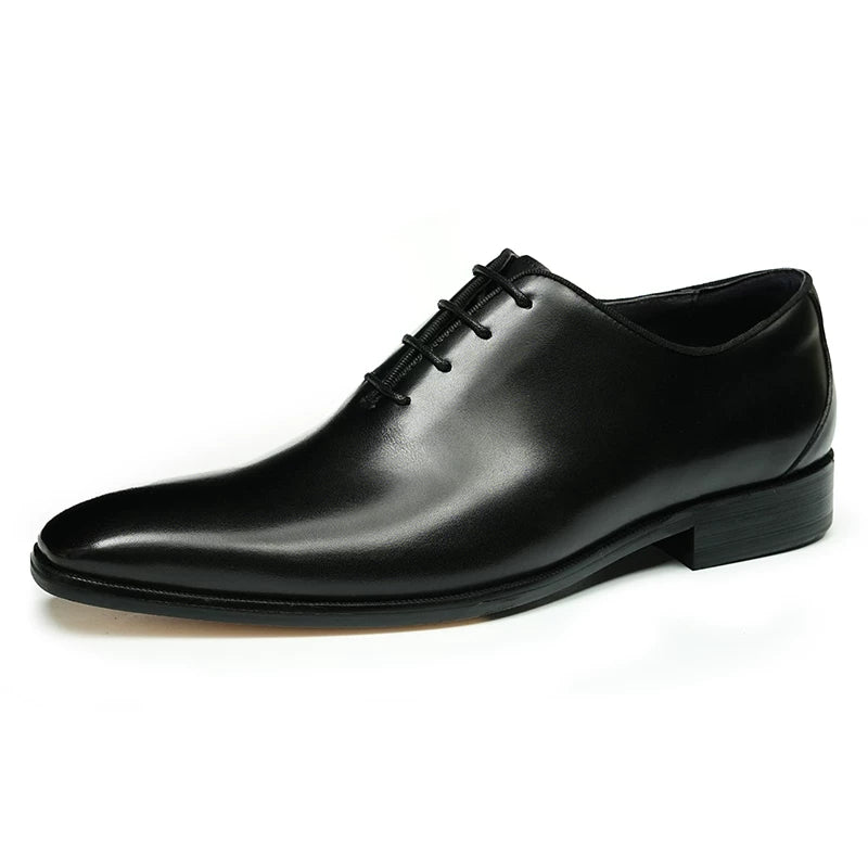 Men's Genuine Leather Oxford Shoes, Business, Formal