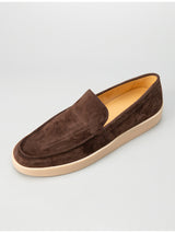 6509a-1 premium velvet loafers - cashmere slip-ons for men - handmade trendy shoes - business casual versatile leather shoes