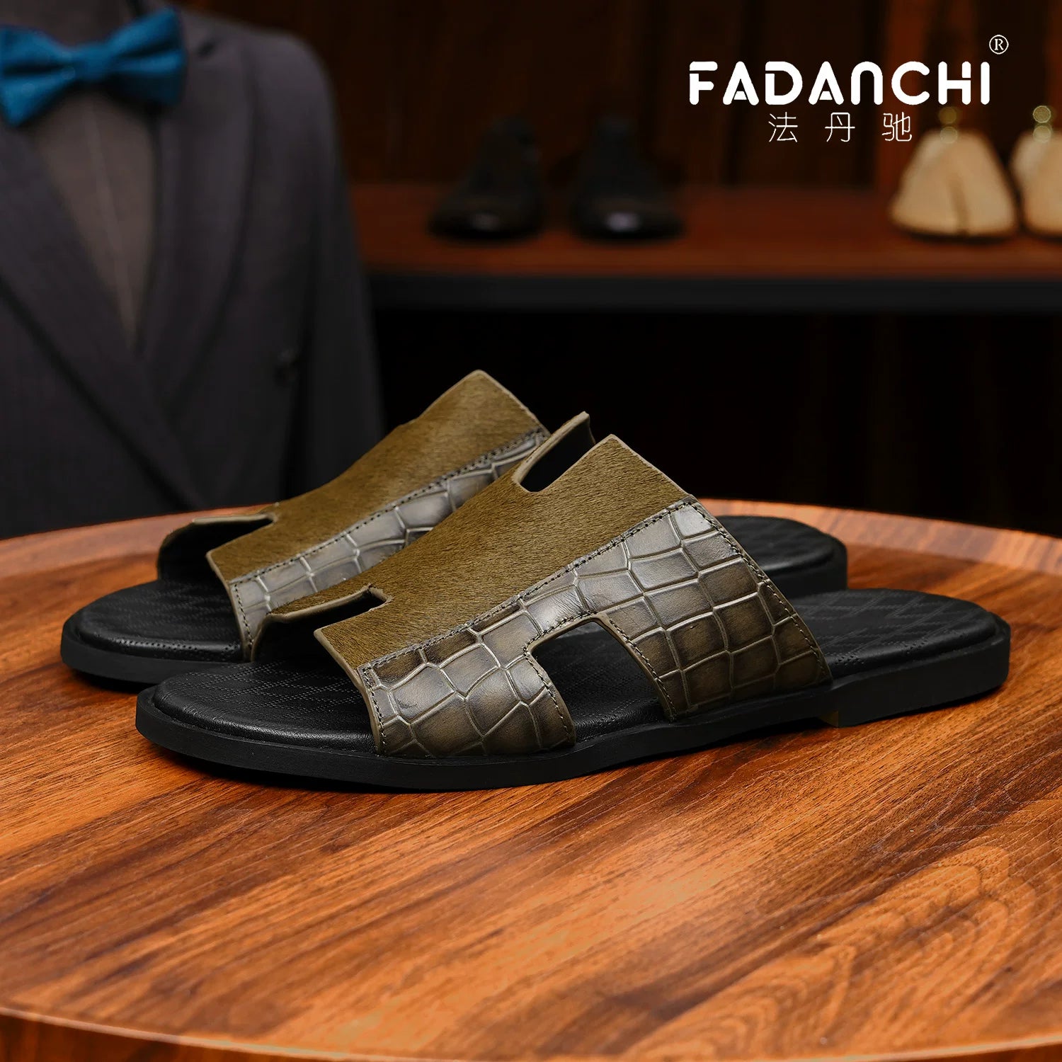 Men's Genuine Leather Sandals