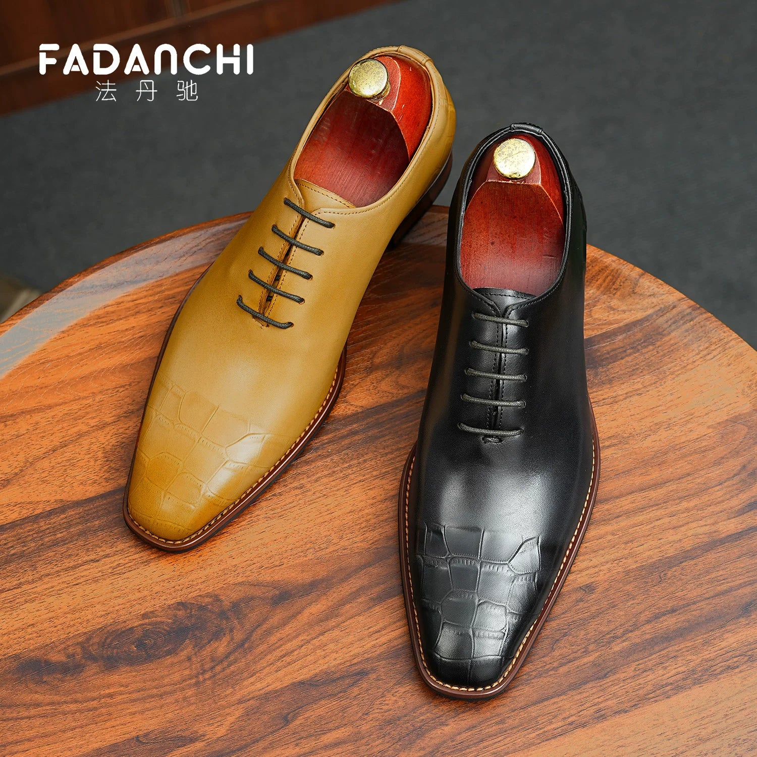Men's Genuine Leather Leather Shoes, Breathable, Business
