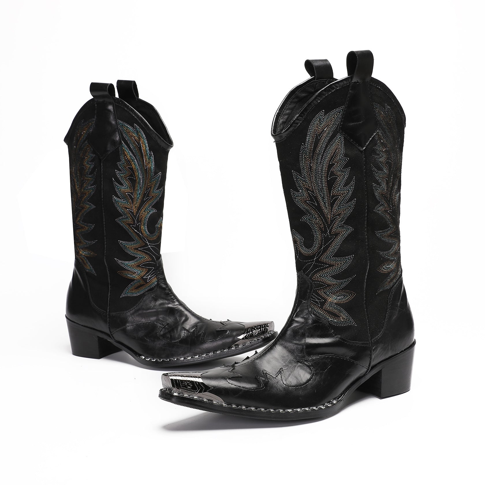 Men's Leather Martin Boots – British Style – Style 54