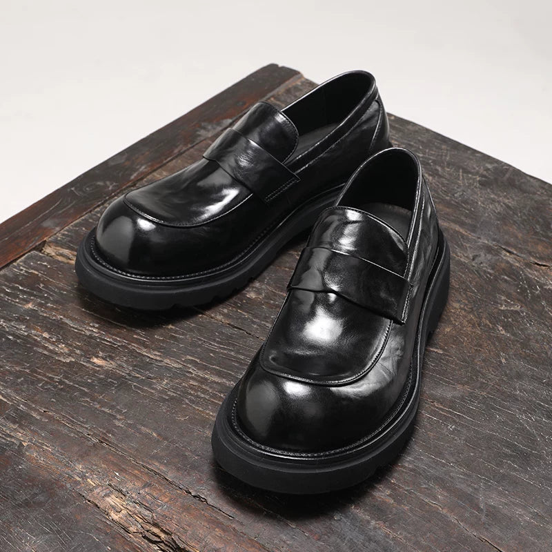 Men's Loafers, Height Increasing, Thick Sole