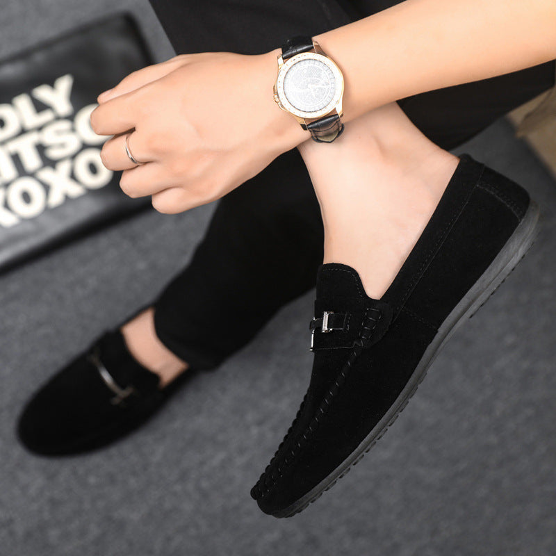 Spring summer social casual shoes trendy shoes beanie shoes men's lazy shoes slip-on men's shoes exp 3