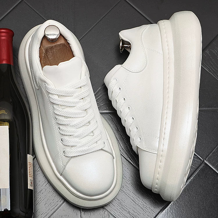 Men's 2026 New Height-Increasing Platform Low-Top Casual Trendy Chunky Sneakers