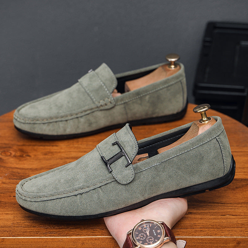 Doudou shoes for men douyin best selling same style autum loafers soft bottom breathable casual slip 1