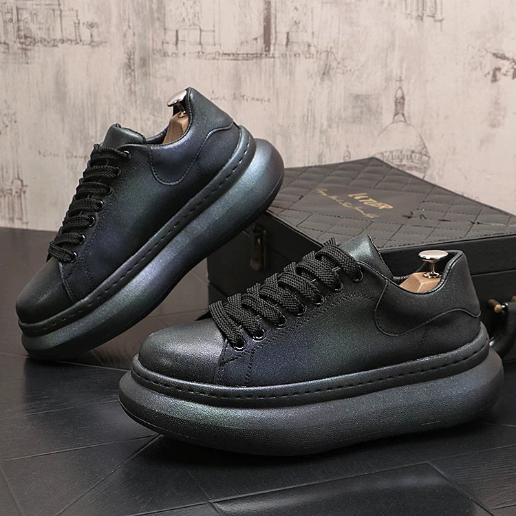 Men's 2026 New Height-Increasing Platform Low-Top Casual Trendy Chunky Sneakers