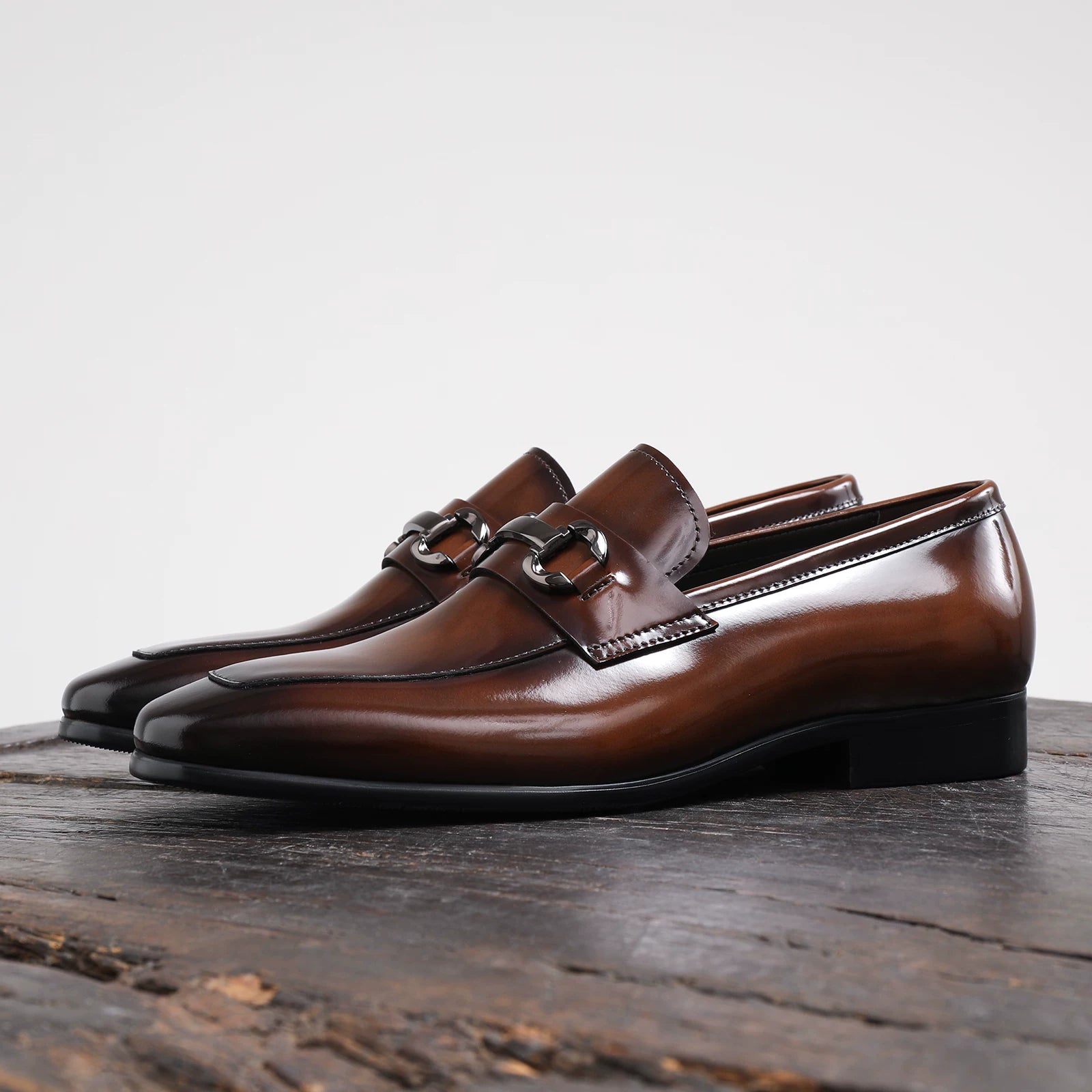 Men's Genuine Leather Loafers, Breathable, Handmade