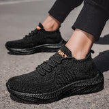 2026 spring new flyknit mesh breathable men's shoes wholesale soft sole comfortable lightweight casual shoes women's shoes