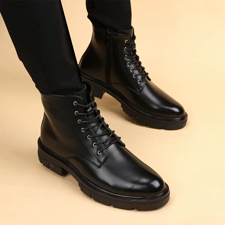 Men's Martin Boots, Height Increasing, British Style