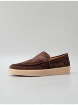 6509a-1 premium velvet loafers - cashmere slip-ons for men - handmade trendy shoes - business casual versatile leather shoes