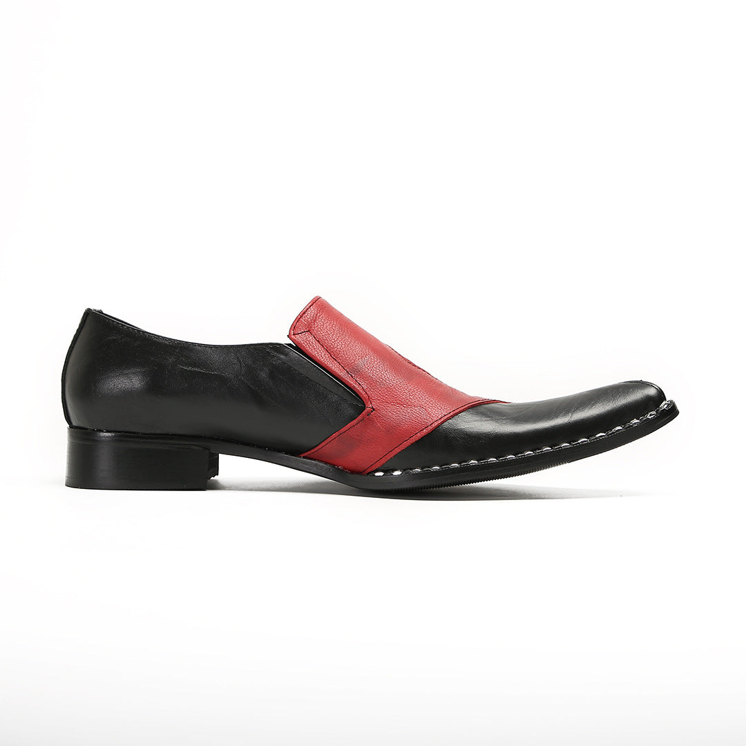 Men's Leather Loafers – Business, Wedding – Style 39