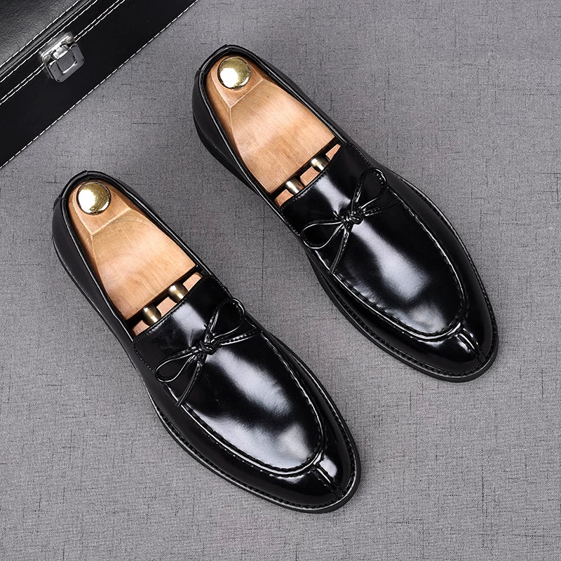 Men's Loafers, Pointed Toe, Slip-On