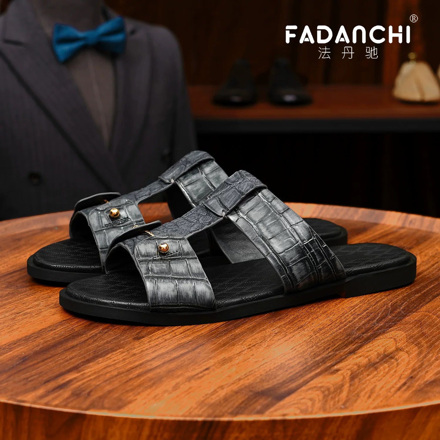 Men's Genuine Leather Sandals