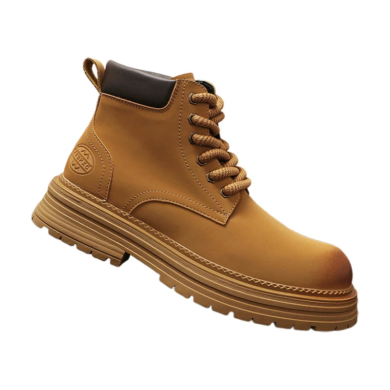 Men's Platform High-Top Retro Trendy Martin Boots