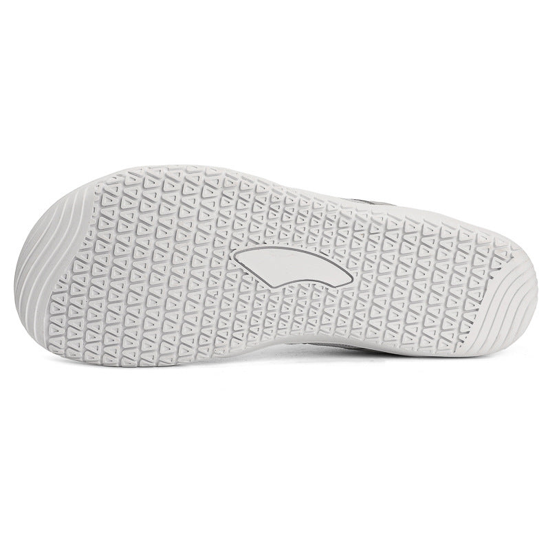 Cross-border new men's and women's outdoor barefoot running shoes, low-cut trail shoes, lightweight wide fit, anti-slip outdoor athletic shoes