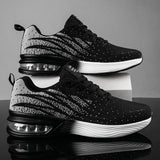 New casual fashion flyknit men's sneakers