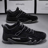 Men's autumn new arrivals: men's safety shoes, construction work shoes, casual shoes, work shoes, anti-slip lightweight trendy shoes