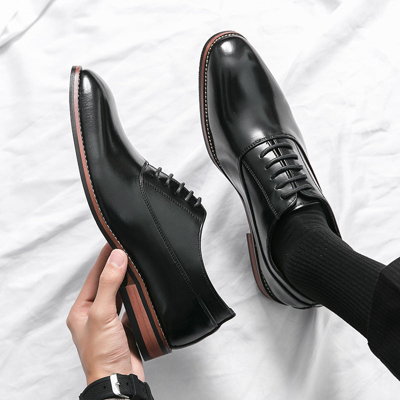 2026 cheap new spring/summer formal leather shoes business casual men's shoes youth comfortable