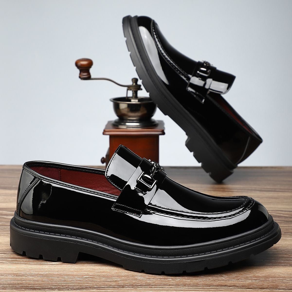 2026 spring new fashion men's casual business anti-slip wear-resistant slip-on loafers 26036 13