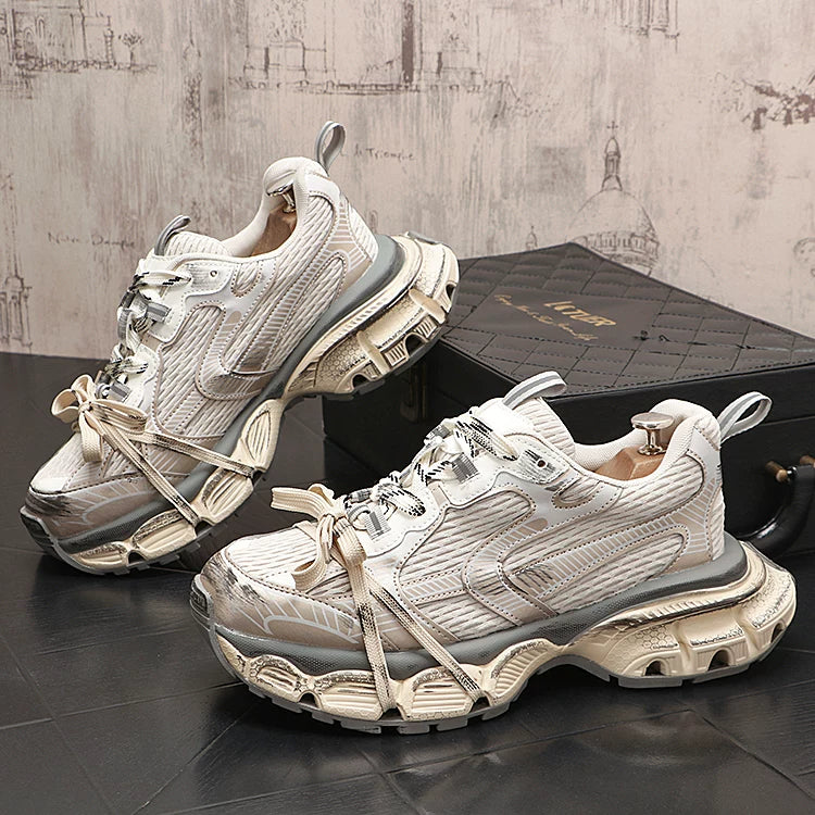 Men's 2026 New Height-Increasing Mesh Athletic Casual Trendy Dad Shoes