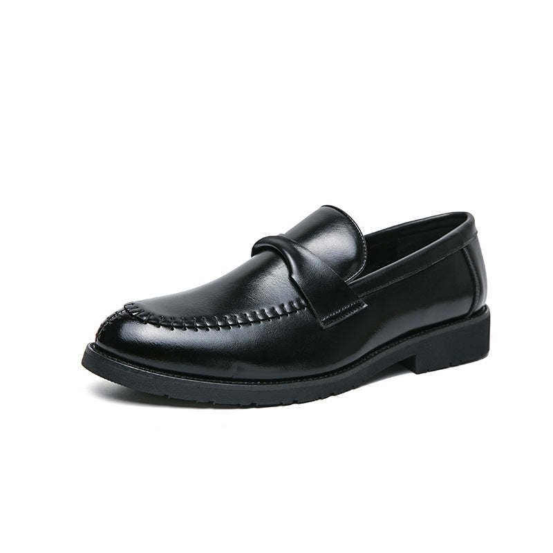 Fall and winter cross-border mencasualfashion leather shoes k-style wedding shoes british business f 5