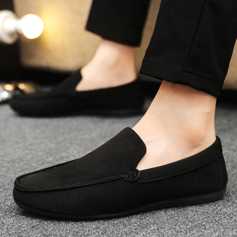 Spring autum social casual shoes trendy shoes beanie shoes men's lazy shoes loafers slip-on men's sh 2