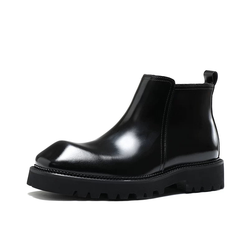 Men's Chelsea Boots, Height Increasing, Thick Sole