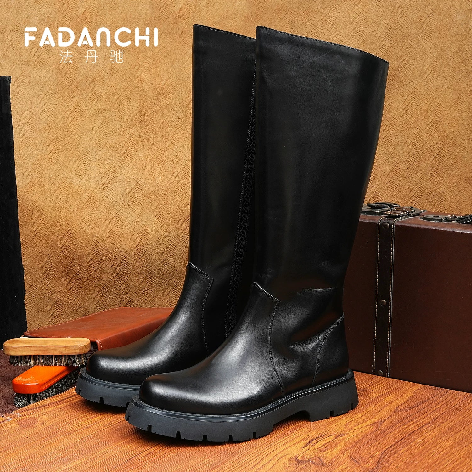 Men's Genuine Leather Martin Boots