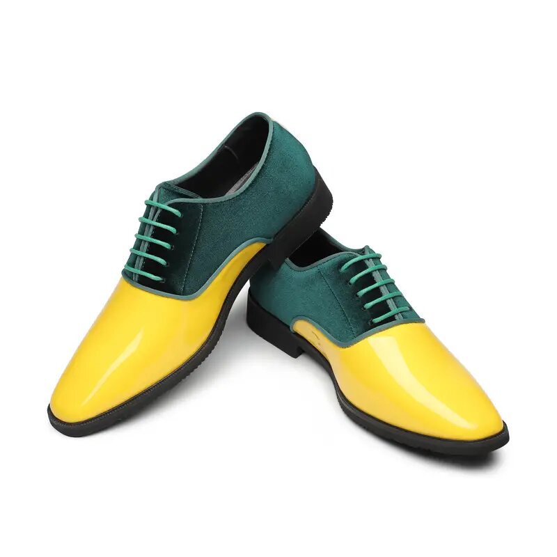 Men's formal business leather shoes - lightweight, trendy casual shoes - british style, versatile pa