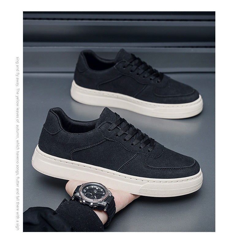 2026 spring new low-top men's sneakers - athletic casual shoes for young men, korean style fashion trendy student shoes