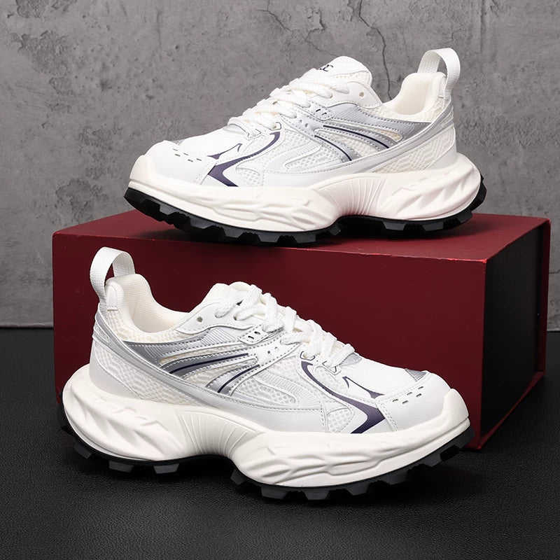 Men's Chunky Sneakers, Breathable