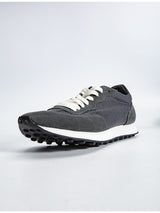 Gray feather argan shoes european station spring and summer new arrival soft breathable leather sports shoes handmade retrocasual board shoes