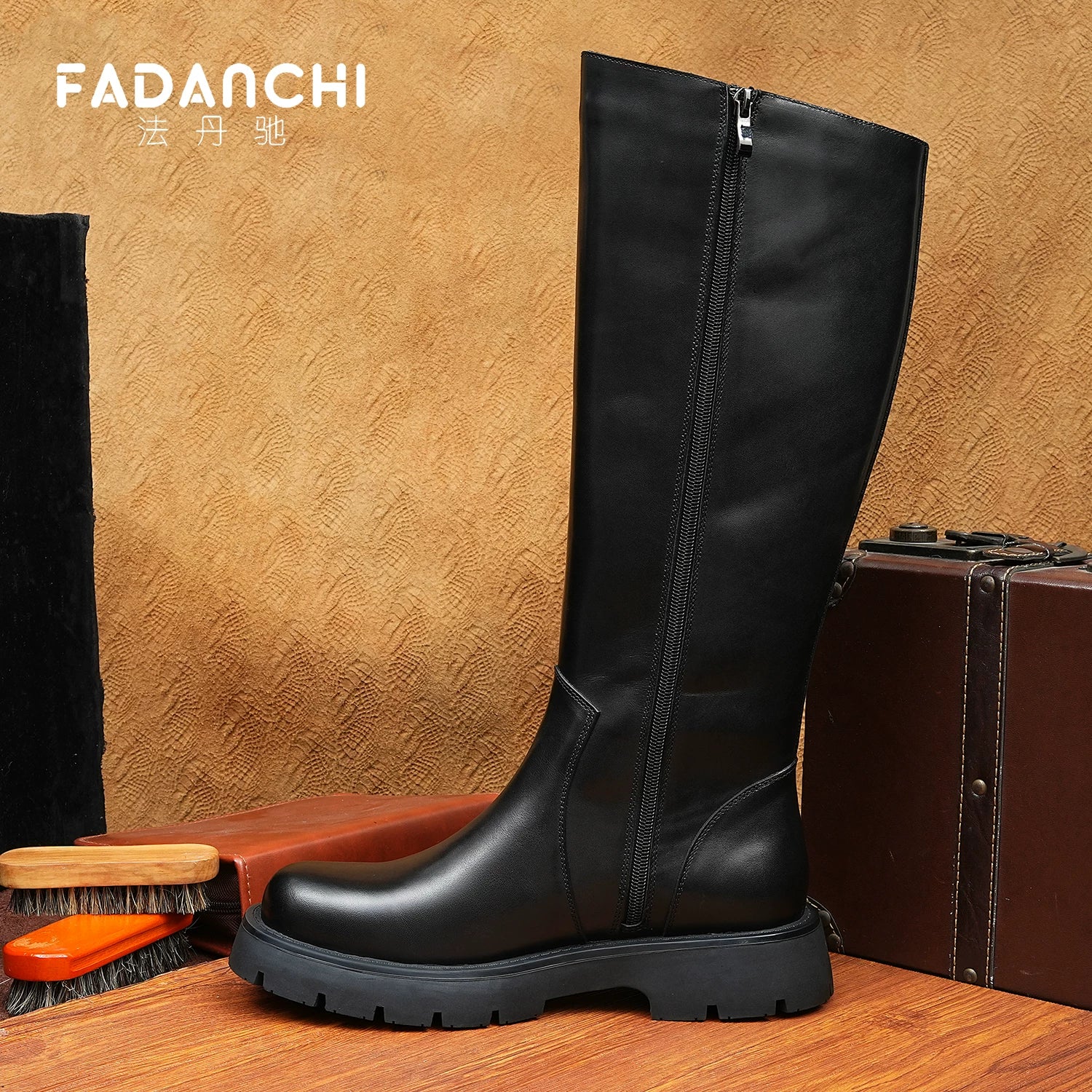 Men's Genuine Leather Martin Boots