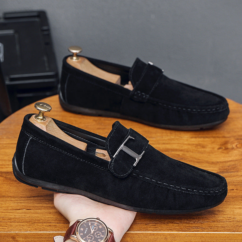 Doudou shoes for men douyin best selling same style autum loafers soft bottom breathable casual slip 4