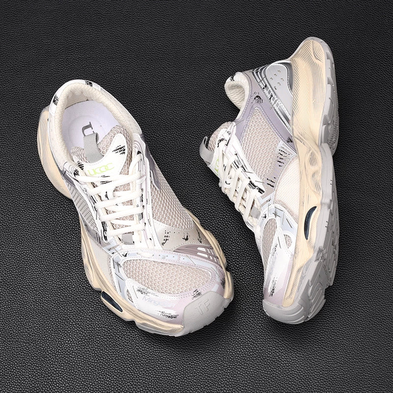 Men's Chunky Sneakers, Breathable