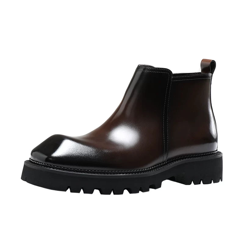 Men's Chelsea Boots, Height Increasing, Thick Sole