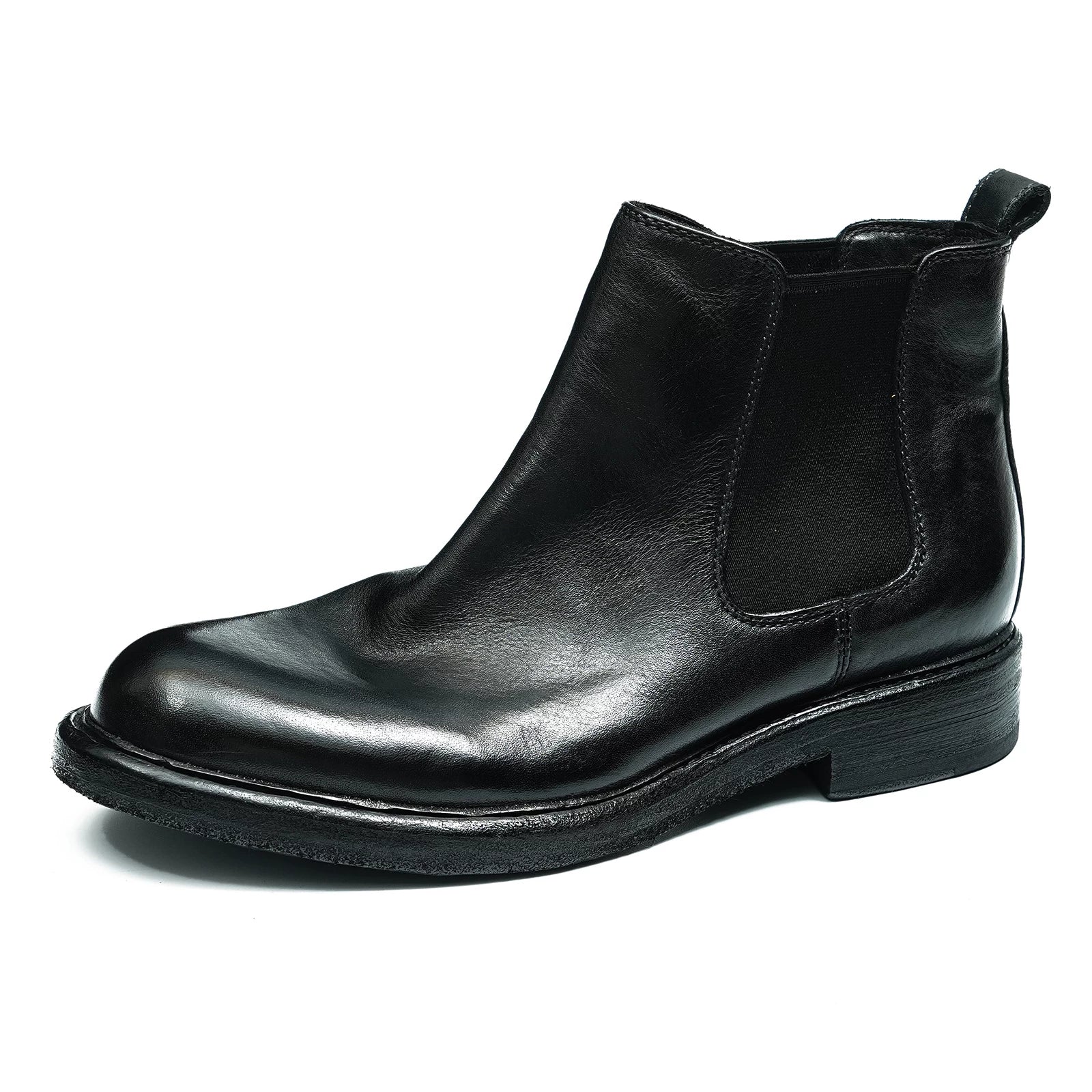 Men's Genuine Leather Martin Boots, Handmade, British Style
