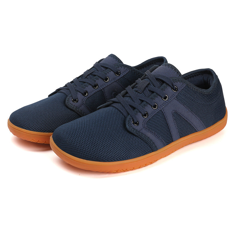Cross-border new men's and women's outdoor barefoot running shoes, low-cut trail shoes, lightweight wide fit, anti-slip outdoor athletic shoes