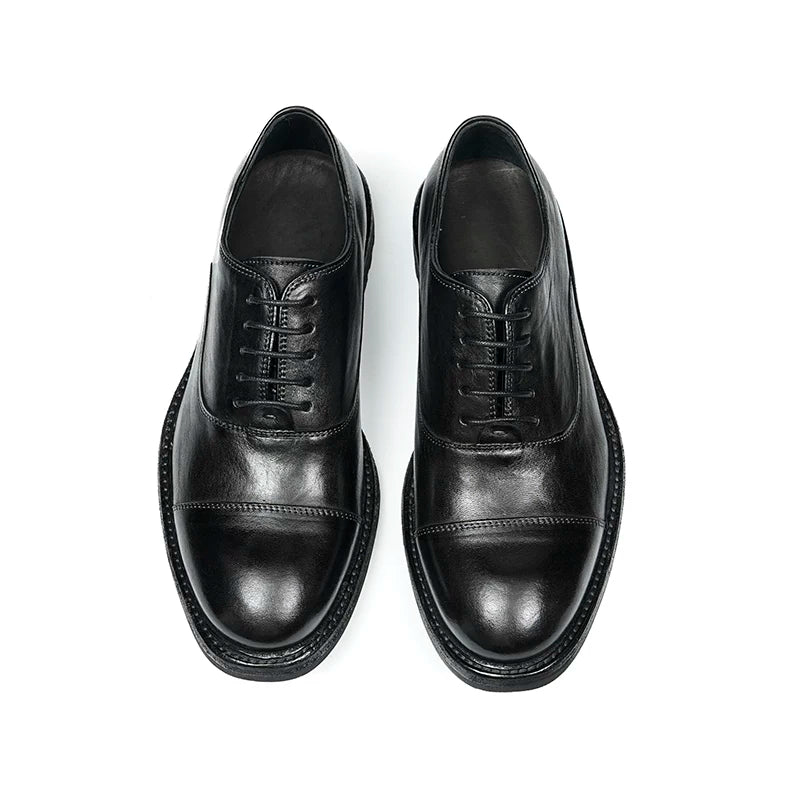 Men's Genuine Leather Leather Shoes, Handmade, Business