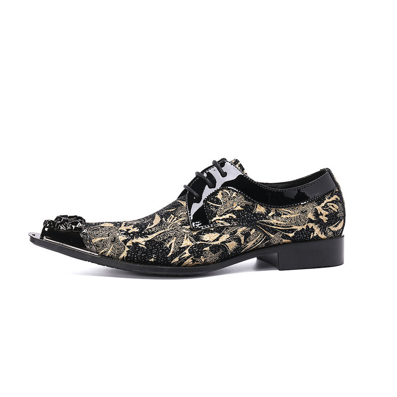 Men's Leather Dress Shoes, Pointed Toe