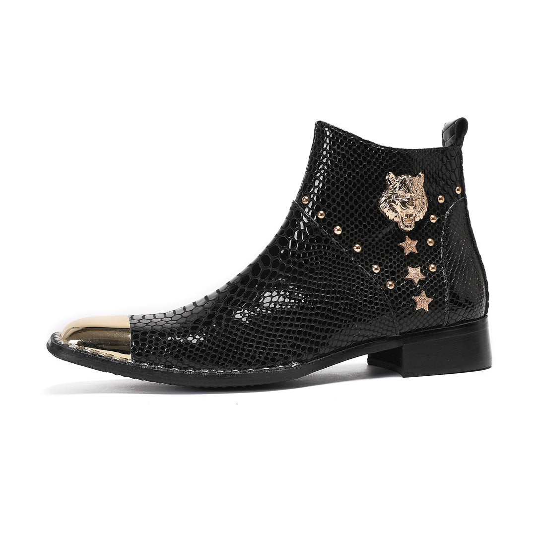 Men's Leather Chelsea Boots – British Style – Style 50