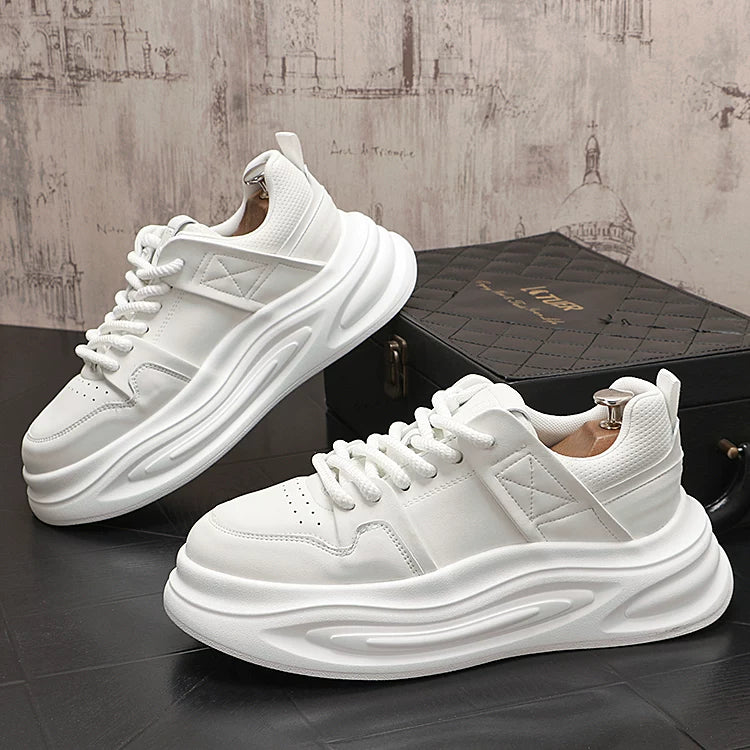 Men's Height-Increasing Platform Athletic Casual Trendy Dad Shoes