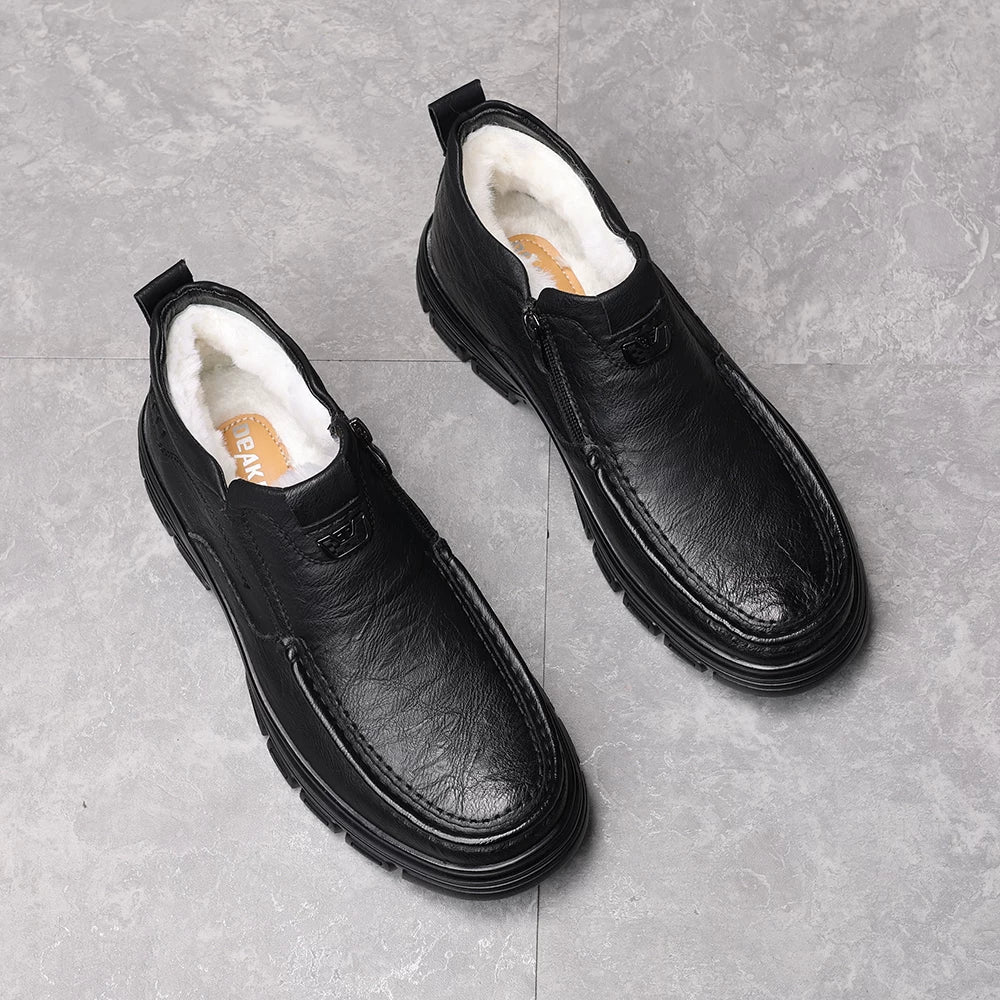 Men's Leather Shoes, Soft Sole