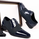 Men's leather shoes: new business formal, casual, spring/autumn breathable, british style, korean st