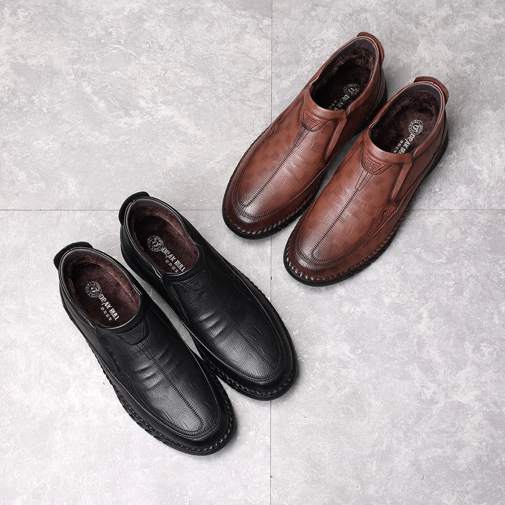 Men's Leather Shoes, Soft Sole