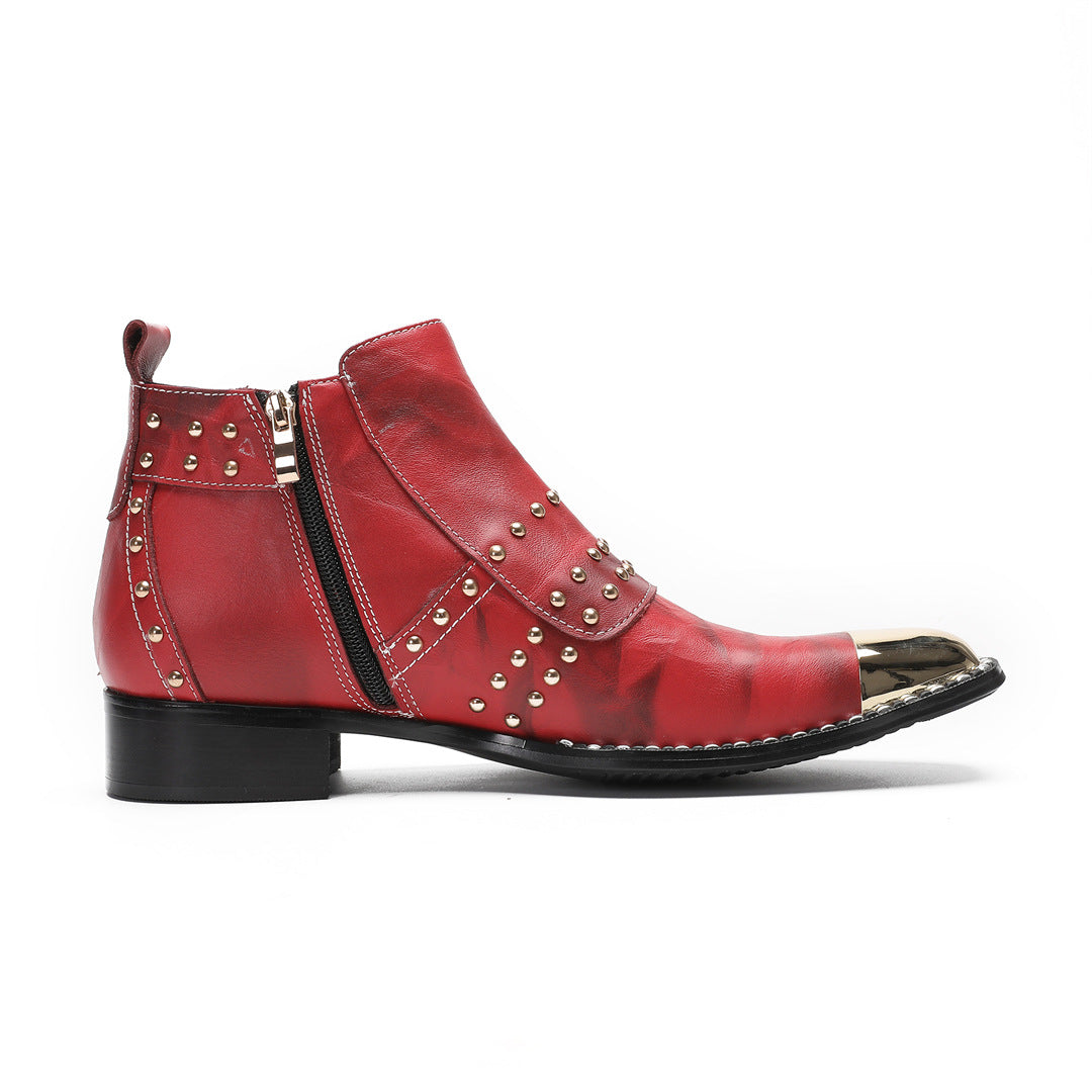 Men's Red Boots