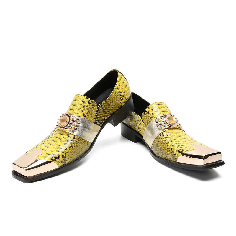 Men's Leather Loafers – Retro, Business