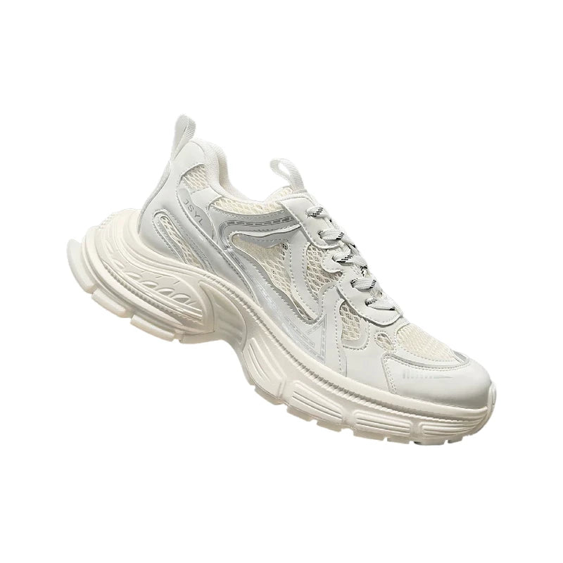 Men's Height-Increasing Breathable Mesh Trendy Chunky Dad Sneakers Summer New