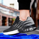 New casual fashion flyknit men's sneakers