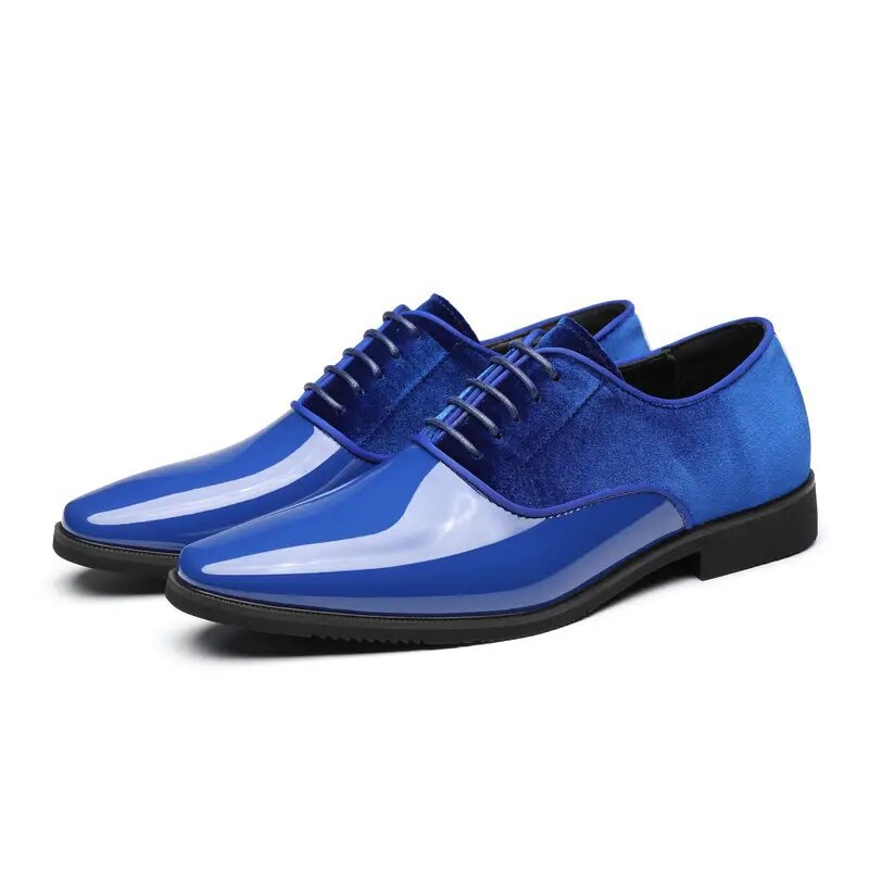 Men's formal business leather shoes - lightweight, trendy casual shoes - british style, versatile pa